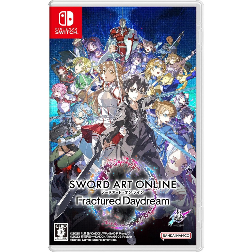 แผ่นเกม Nintendo Switch 🎮 Sword Art Online : Fractured Daydream | แท้มือ1 🆕 | Zone2 ญี่ปุ่น (เปลี่ยน