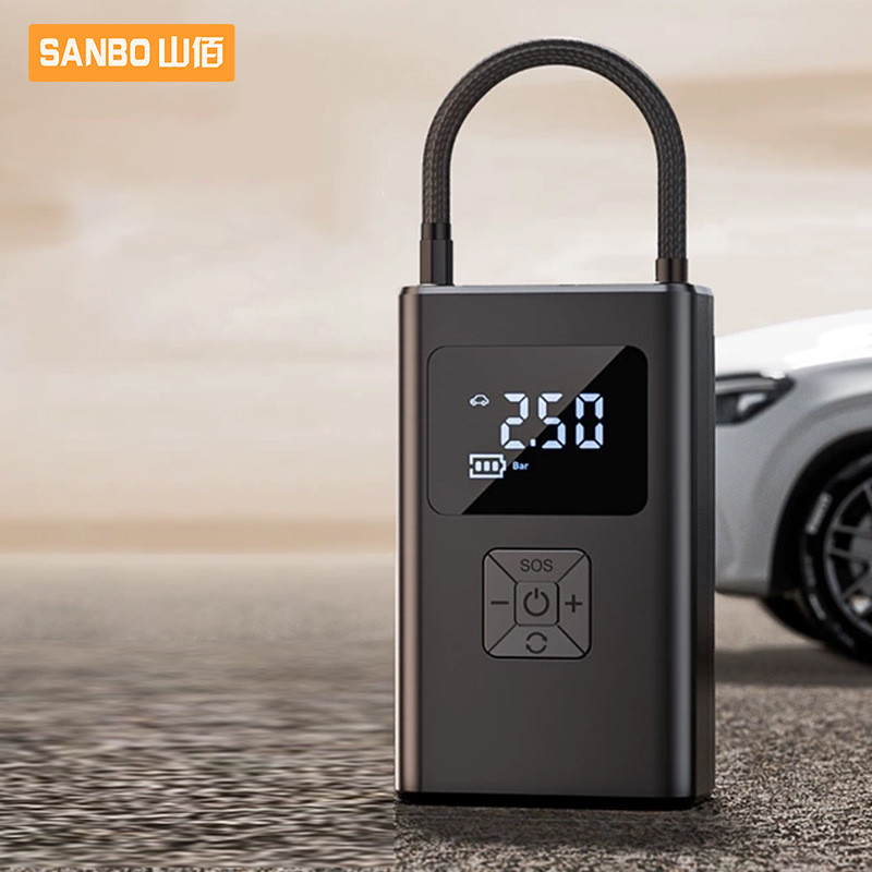 ปั๊มลมรถยนต์ Wisdom Self-Stop Wisdom