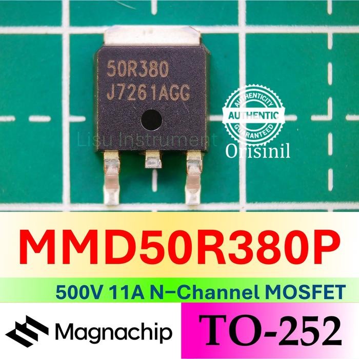MMD50R380P 50R380 500V 11A 0.38Ω N-channel MOSFET TO-252 MagnaChip