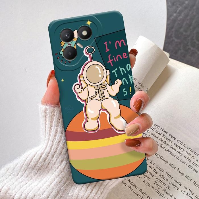 HP Softcase TCN0 POVA 7 4G 2025 - ORORA - Softcase Silkon Pro Camera - ยืดหยุ่น - เคส - ตัวป้องกันโท