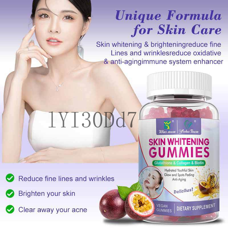 ซื้อครั้งแรก3UM1 แอล-กลูตาไธโอน กัมมี่ โกลว์ สกิน ไวท์เทนนิ่ง กัมมี่ คอลลาเจน