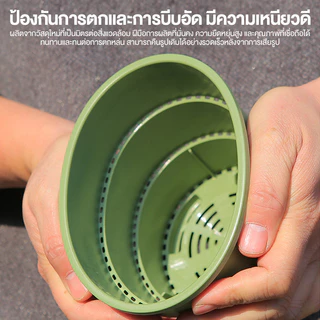 กระถางต้นไม้ระบบระบายอากาศพิเศษ ช่วยให้รากแข็งแรงและพืชเติบโตดี | วัสดุเรซินหนาทนทาน ดีไซน์สไตล์นอร์ดิก ปลูกได้นาน
