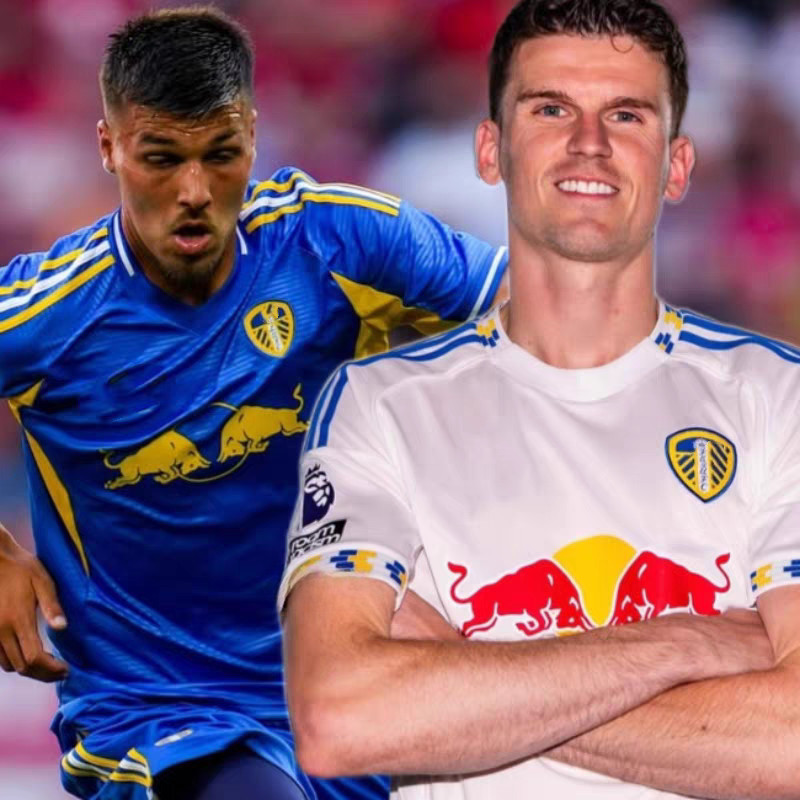 25-26 Leeds United home away third White Short Sleeve Jersey เสื้อกีฬาแฟนๆรุ่น S-4XL