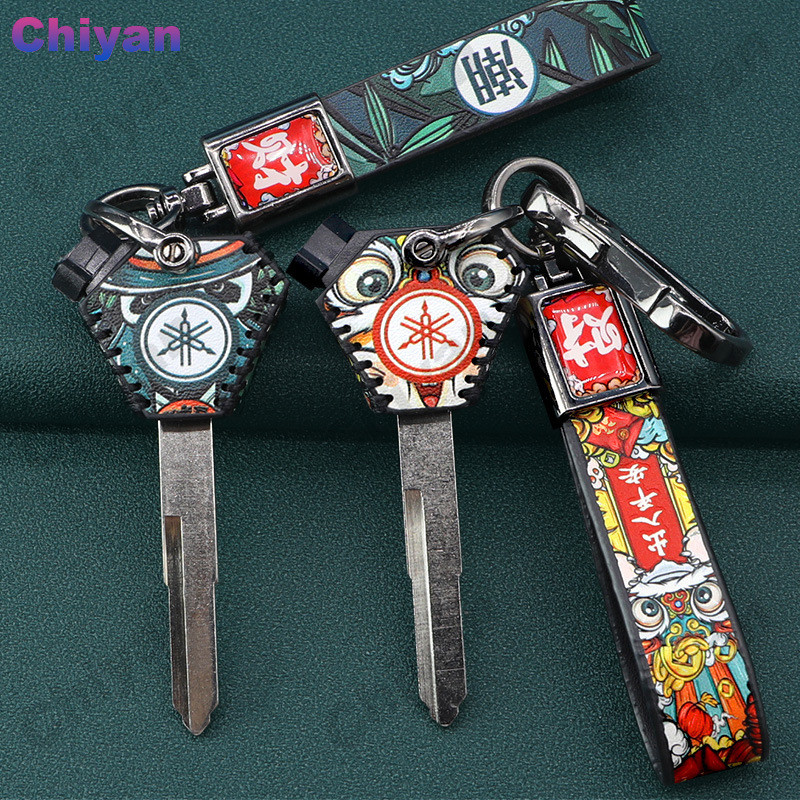 ของแท้ Retro หนังป้องกันกรณีรถจักรยานยนต์สําหรับ Yamaha Y15ZR Y125Z Y15 YSUKU LC135 V1 V2 V3 V4 V5 V