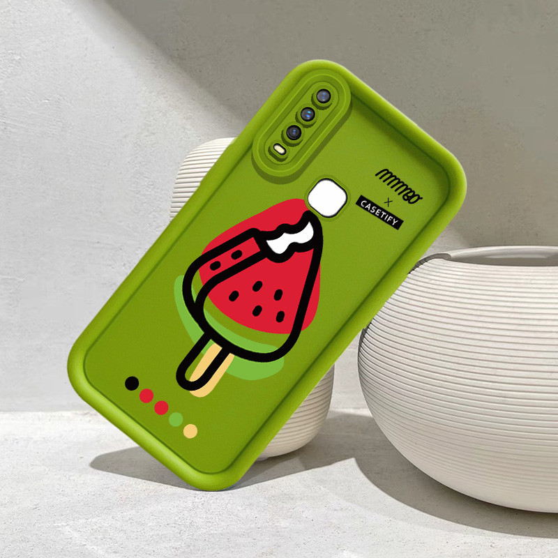 อินเทรนด์ไอศกรีมแตงโมสําหรับ infinix POP 8 9 SPARK 20C สมาร์ท 7 8 9 Pro Hot 40i50I 30I 12I สมาร์ท 5 