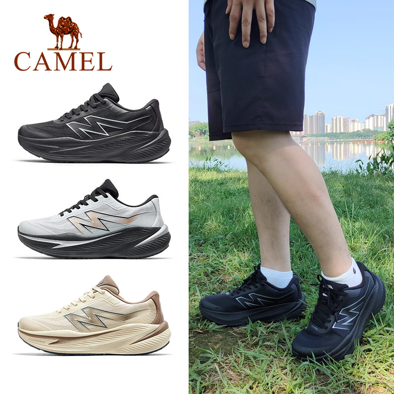 Camel Chasing Cloud 5 รองเท้ากีฬาสำหรับวิ่งที่มีการระบายอากาศและลดแรงกระแทก เหมาะสำหรับการออกกำลังกายและการใช้งานกลางแจ้ง