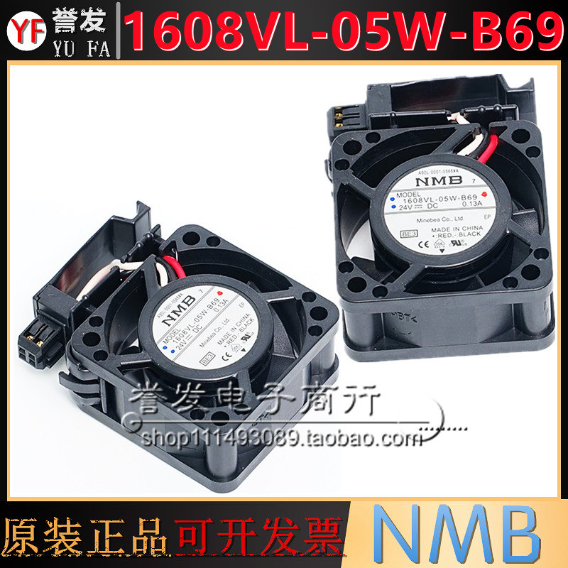 A90L-0001-0566#A 1608VL-05W-B69 Original NMB40 * 40 * 20 พัดลมระบบ Fennaco