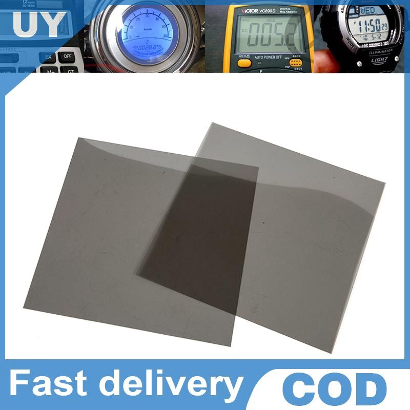 Null 18 ซม.Polarizing ฟิล์ม Polarizer นาฬิกามัลติมิเตอร์เครื่องคิดเลขจอแสดงผล LCD ซ่อม null