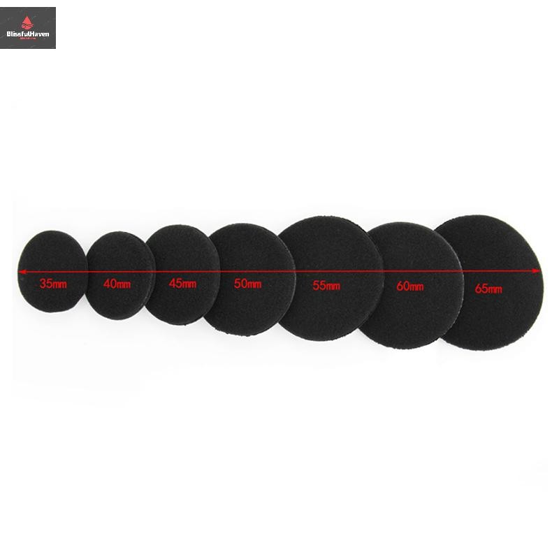 COD 35MM 40MM 45MM 50MM 55MM 60MM 65MM Headphone Replacement Foam Pad Ear Pad Sponge ใหม่