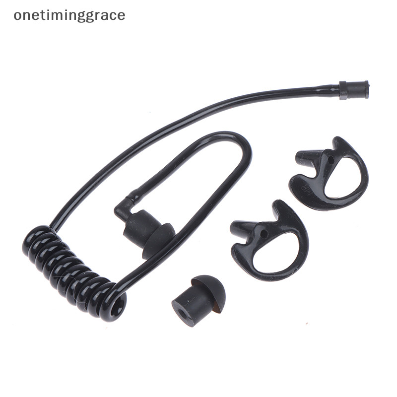 Onetiminggrace ฤดูใบไม้ผลิ Air Tube Walkie Talkie หูฟังสําหรับชุดหูฟังวิทยุหูฟัง OMA