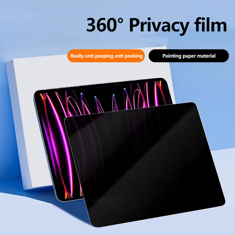 Anti Spy Hydrogel ฟิล์มสําหรับ iPad Mini 7 8.3 นิ้ว A17 Pro 7th Gen Mini 2024 Pro 11 13 12.9 Air 11 6 5 4 3Pro 2 1 10th 10.9 10.2 9.7 Mini 6 5 4 3 2 1 Privacy ฟิล์มกันรอยหน้าจอ