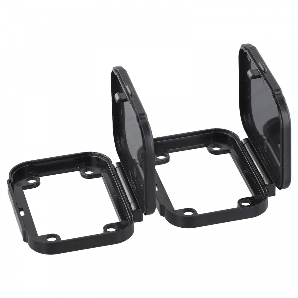 ติดตั้งง่าย Flush Mount Panel Bracket สําหรับ Anderson Plug เหมาะสําหรับคาราวาน ราคา ถูกที่สุด ดีลบีเคเค แกลเลอรีภาพที่ 2