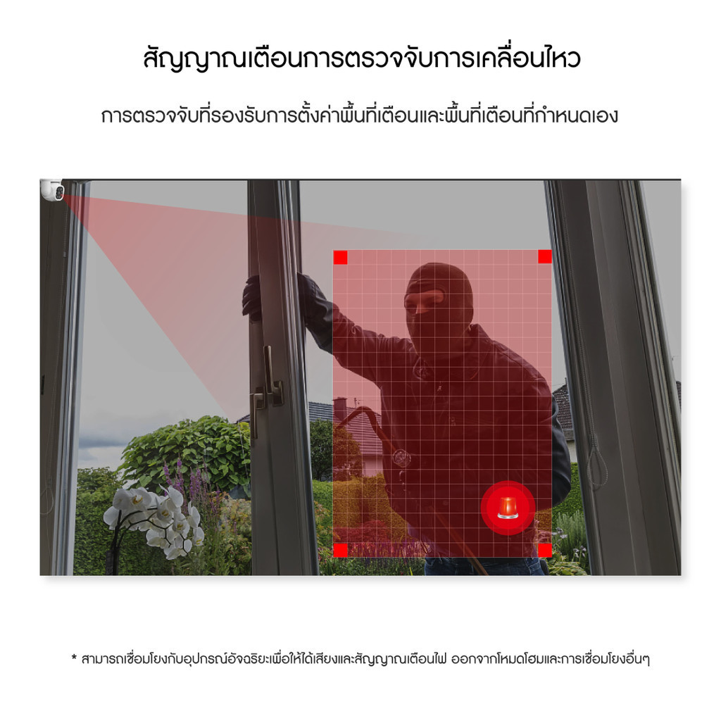 YooSee กล้องวงจรปิด คืนวิสัยทัศน์ WiFi IP Camera 3ล้านพิกเซล กลางแจ้ง กันน้ำ กล้องวงจร 3ล้านพิกเซล กันน้ำ 100%
