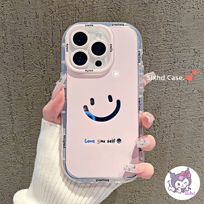 SAMSUNG สําหรับsamsung A35 A05 A05s A15 A55 A34 A12 A13 A14 A54 A32 A03s A24 A25 A51 A10s M12 S23FE S24 Ultraกันกระแทกกระจกหรูหรากรณีน่ารักหน้ายิ้มเคสโทรศัพท์