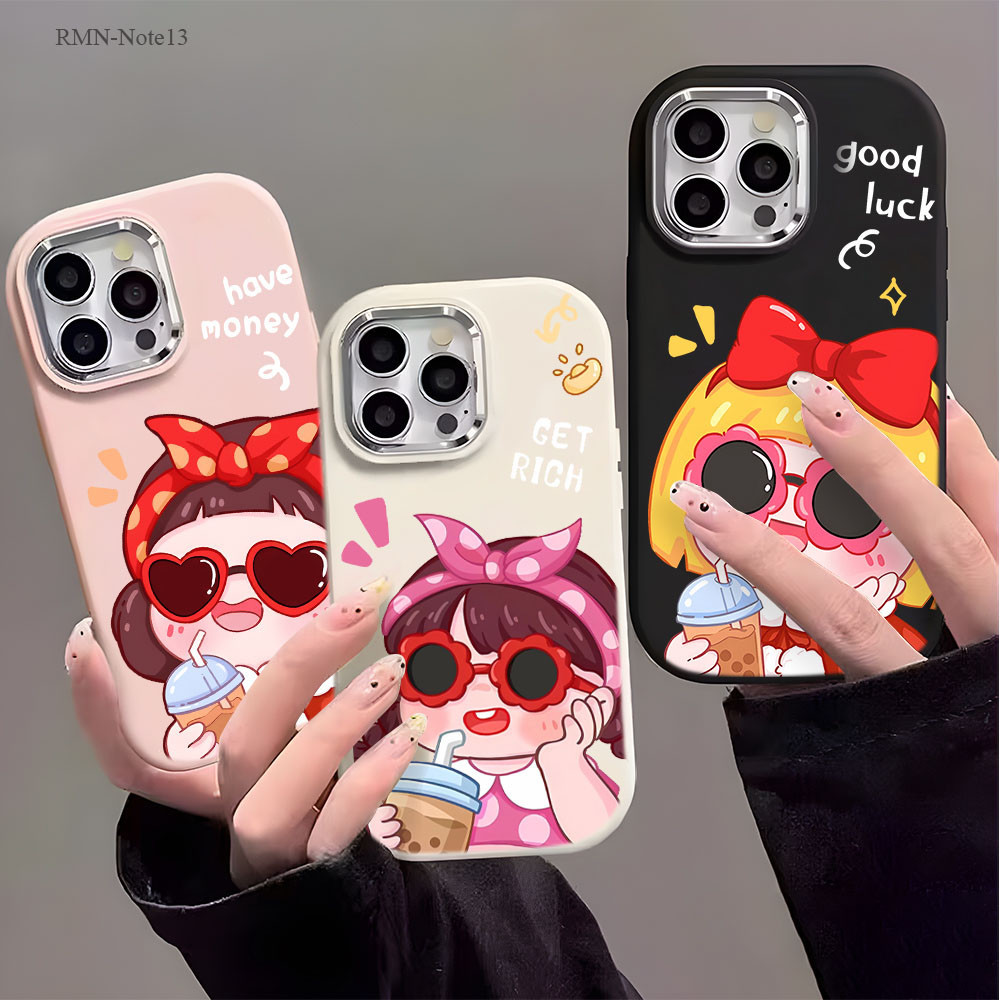 เคส For Xiaomi Redmi Note 14 13 12 11 11S 10 10S 9 9S Pro Plus 4G 5G เคสเรดมี เคสโทรศัพท์ Silicone Case เคสนิ่ม PD