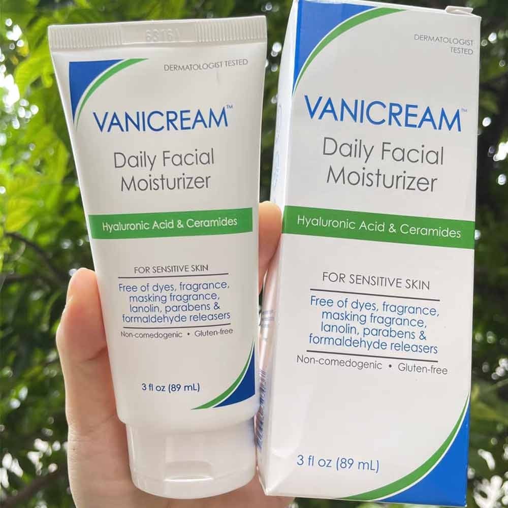 Vanicream Daily Facial Moisturizer with Hyaluronic Acid And Ceramides 89ml Face Skin Care Tools