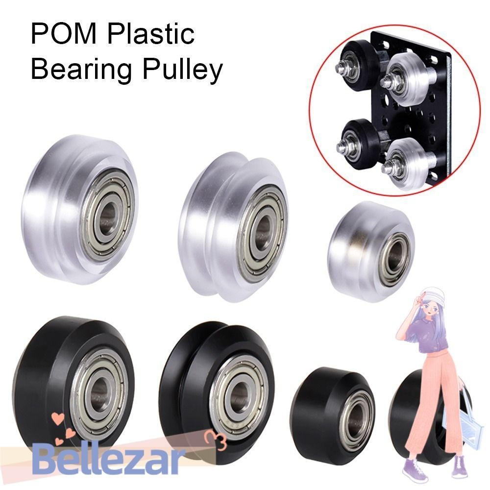 Bellezar 1 PC/5 ชิ้นแบริ่งรอก,ขนาดเล็กขนาดใหญ่ V-Slot รุ่น 625ZZ 625RS POM ล้อ,ปฏิบัติพลาสติกสีดํา MR105zz Idler เกียร์เครื่องพิมพ์อะไหล่