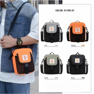 【พร้อมส่ง】miss bag fashion1 กระเป๋าสะพายข้าง สไตล์เกาหลี สุดคุ้ม ใช้ได้ทั้งชายและหญิง