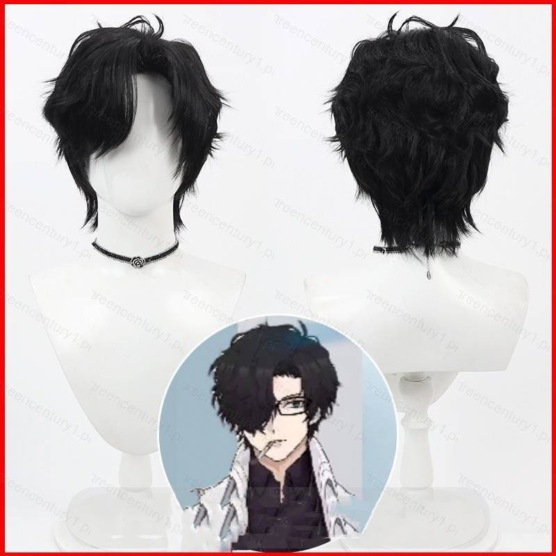 Ys Blue Archive The Animation Schale sensei คอสเพลย์วิกผมหนังศีรษะเทียมอะนิเมะผม Hairpiece ฮาโลวีนปาร์ตี้