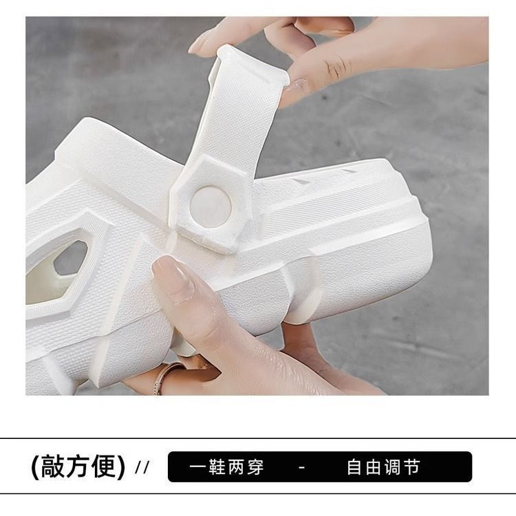 👟 สินค้าพร้อมส่ง (COD) | Sunny Vibe  - รองเท้าแตะสไตล์สดใส น่ารัก น้ำหนักเบา ดีไซน์ที่สามารถปรับเปลี่ยน DG-TNXC0825 รองเท้าแตะ พื้นหนา เพิ่มสูง ด้านล่างกันลื่น พร้อมส่ง - รูปที่ 6