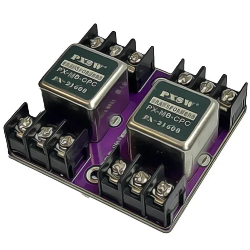 Balanced และ Unbalance Conversion Audio Isolator PX-21608 Permalloy Audio Isolation Transformer 600: