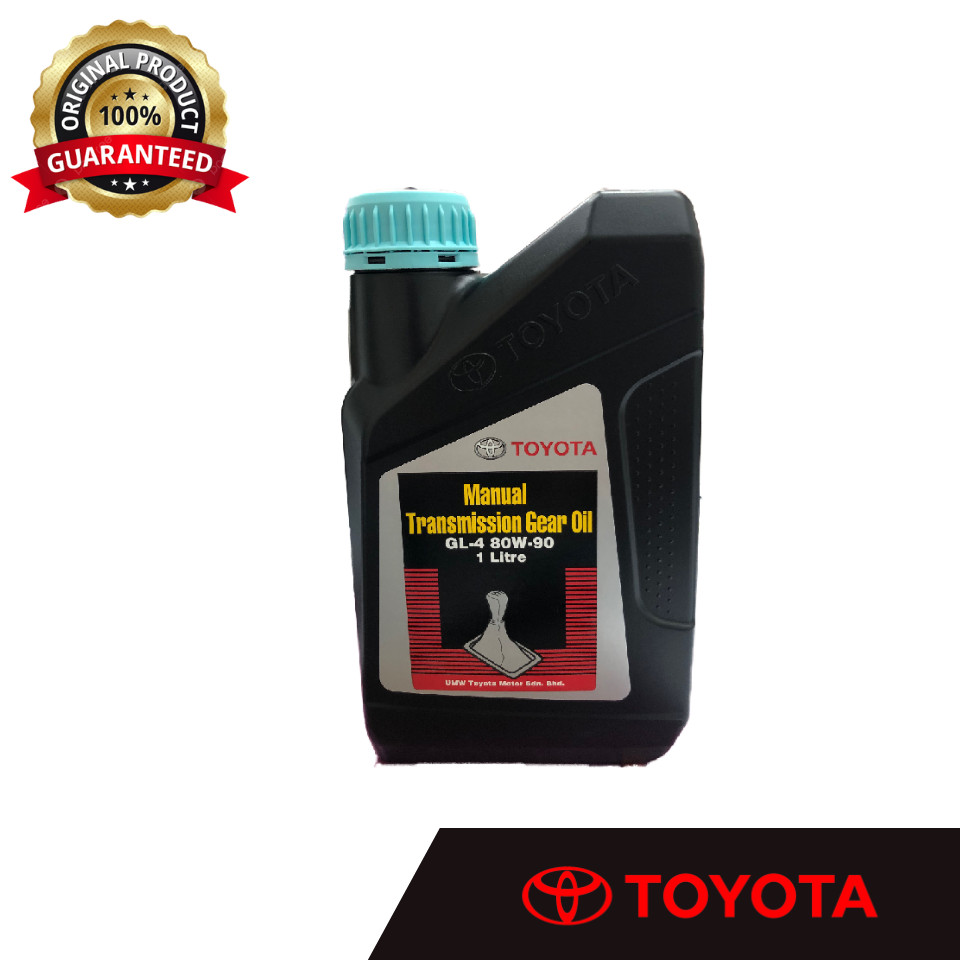 MTMGL480W901L TOYOTA MANUAL TRANSMISSION GEAR OIL GL-4 80W-90 1 LITRE GL4 80W90