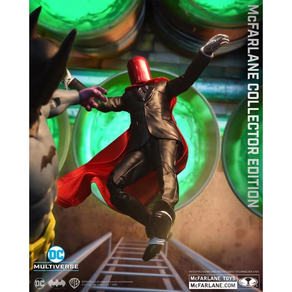 [สต๊อกพร้อม] Mcfarlane Red Hood Bell King Captain Freedom Collector Series 23cm