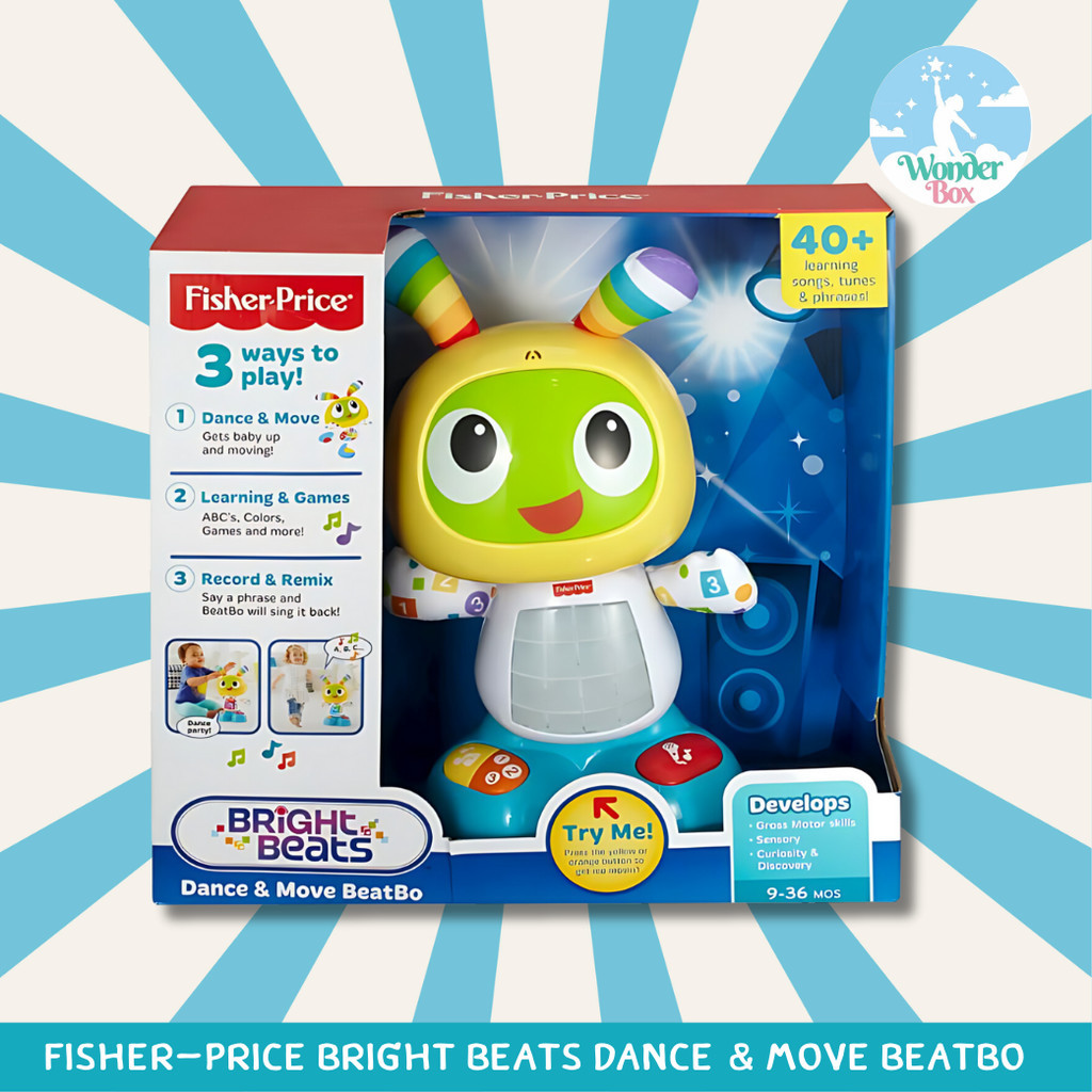 พร้อมส่ง🚗 Fisher-Price Bright Beats Dance & Move BeatBo เพื่อนเล่นชอบเต้น 🎉 ของแท้💯