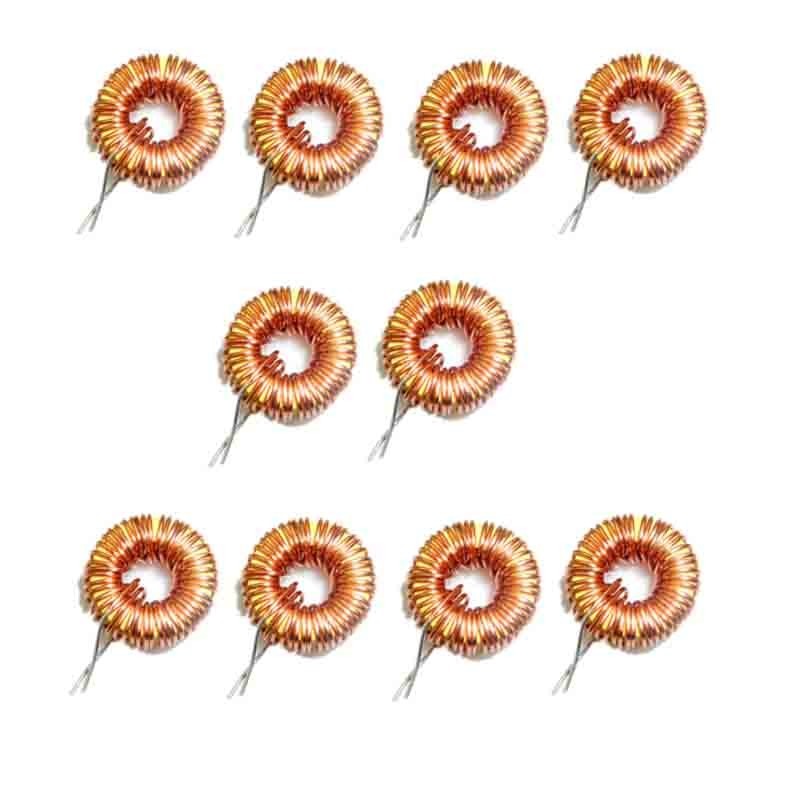 10pcs 22uH 33uH 100uH 47uH 470uH Loop Inductor Winding Inductor แหวนแม่เหล็กเหนี่ยวนํา