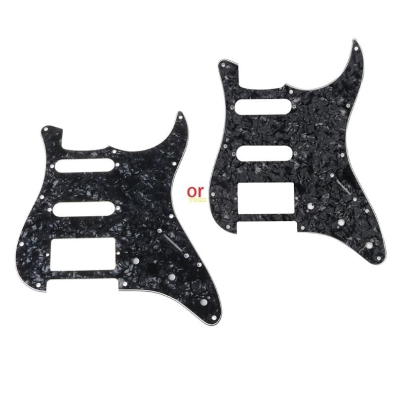Youn กีตาร์ไฟฟ้า Pickguard Scratch Plate สําหรับ Fender Strat Parts 3Ply