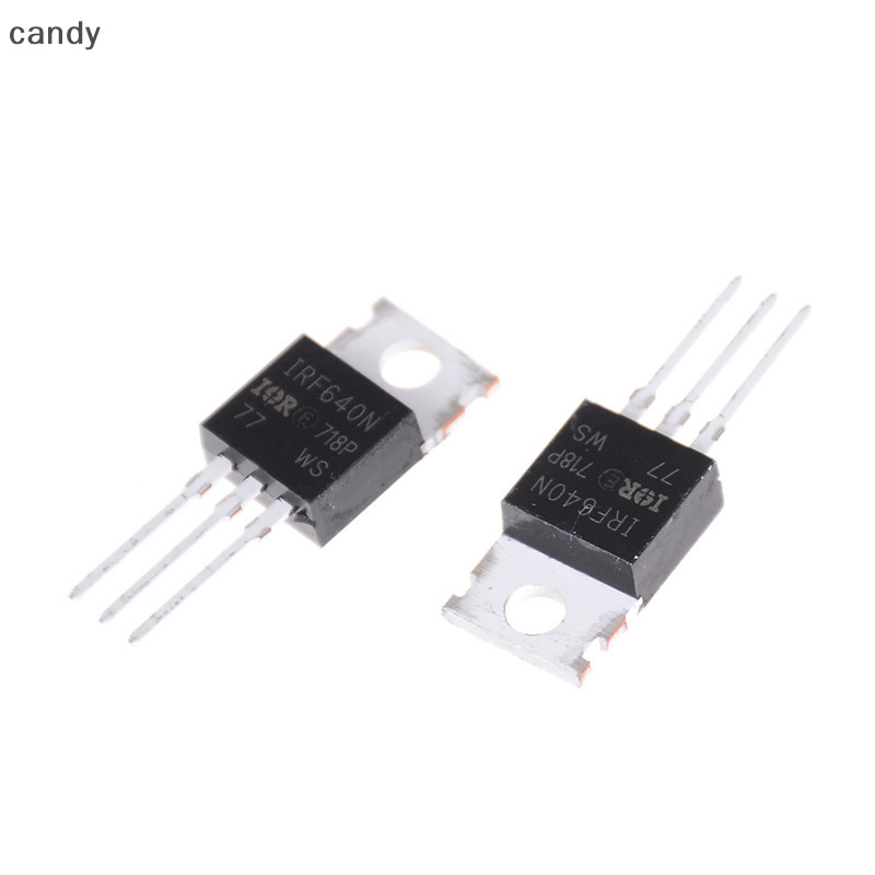 Ndy 10PCS ใหม่ IRF640 IRF640N Power mosfet 18A 200V TO-220 N