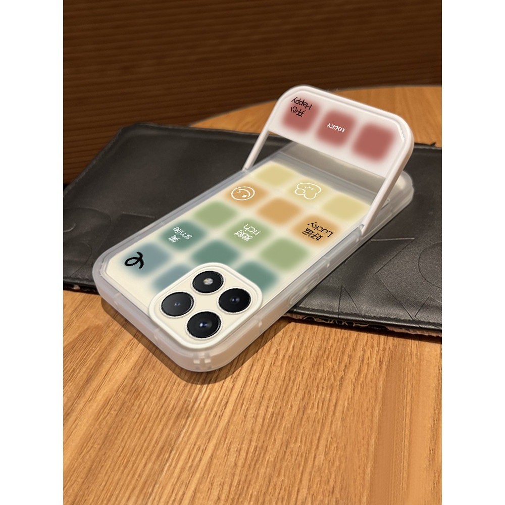 SAMSUNG ขาตั้งที่มองไม่เห็นพับเคสโทรศัพท์สําหรับsamsung S22 Ultra S21 S20 S10 Plus A73 A54 A53 A42 A34 A22 A23 A21s A14 A13 A12 A52 A52s A51 A31 A71 หมายเหตุ 20 Plus
