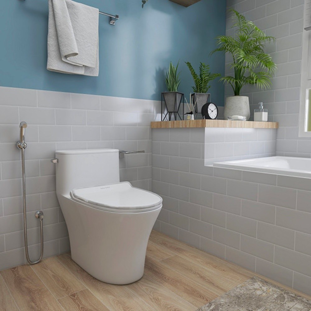 good.garden29 American Standard สุขภัณฑ์ชิ้นเดียว แบบกดข้าง รุ่น ซิกเนเจอร์  2006TSC-WT-0 ยอดขายอันด