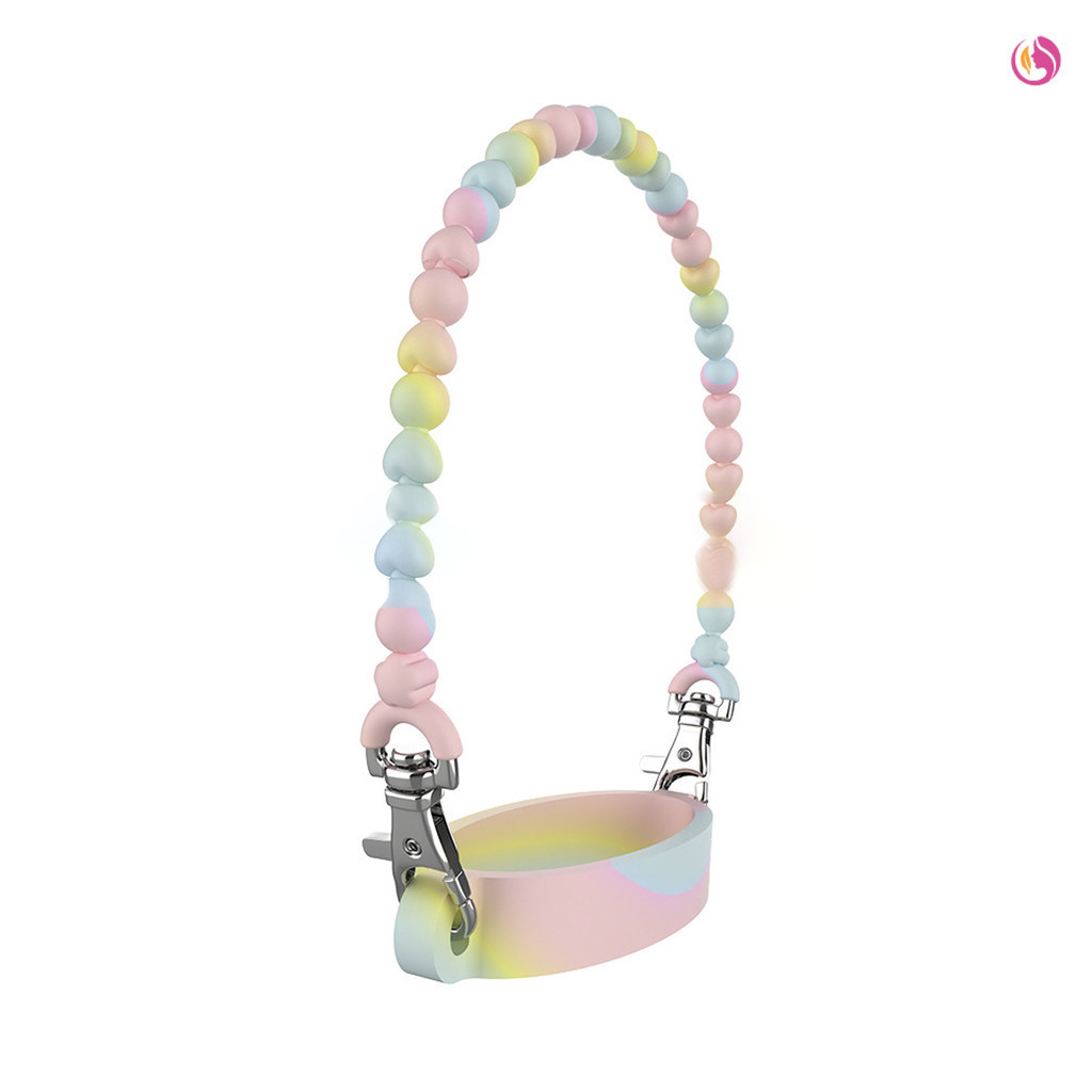 ใหม่ สายรัดขวดน้ําซิลิโคน, ที่ใส่ขวดน้ําเข้ากันได้กับขวด 8-40oz ที่สุด, อุปกรณ์เสริมแก้ว Stanley