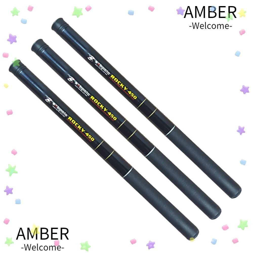 Amber คันเบ็ดตกปลา แบบยืดไสลด์ได้ น้ําหนักเบา สําหรับตกปลาคาร์พ