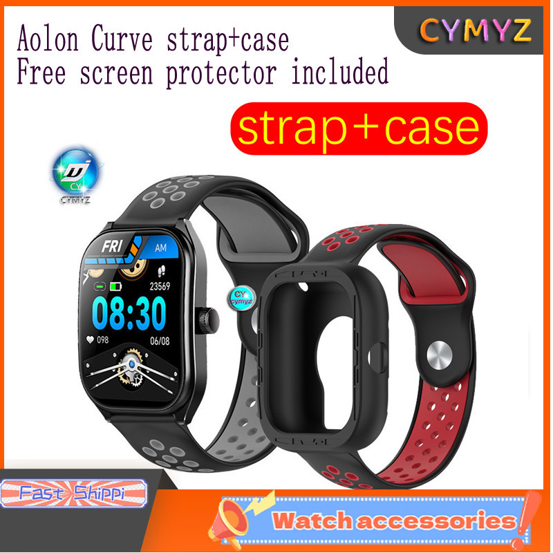 สําหรับสาย Aolon Curve สายซิลิโคน Aolon Curve สายนาฬิกาอัจฉริยะ สายรัดข้อมือกีฬา Aolon Curve case ฟิ