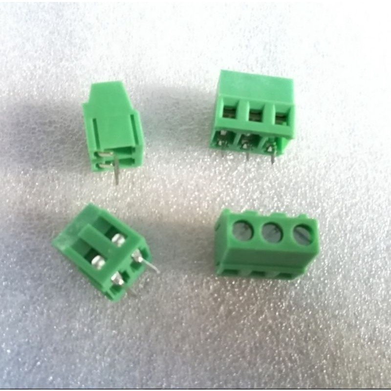 แพ็ค2ชิ้น กล่องฟิวส์ ประเภท PCB Terminal Block KF128 KF128-2P KF12-3P 5.08 มม. สามารถกต่อกันได้ประกอบได้ราคาต่อชิ้น
