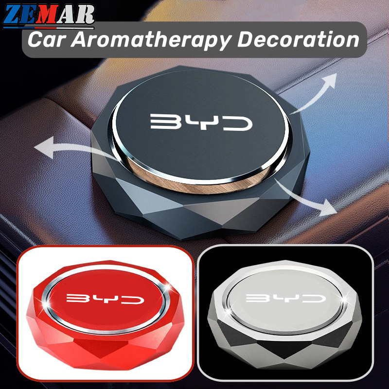 BYD เครื่องหอมปรับอากาศรถยนต์ น้ําหอมรถยนต์ ของตกแต่งรถยนต์ภายใน กลิ่นหอม สําหรับ BYD Atto 3 หยวน Plus Song Plus Dolphin Mini Seal U Han EV