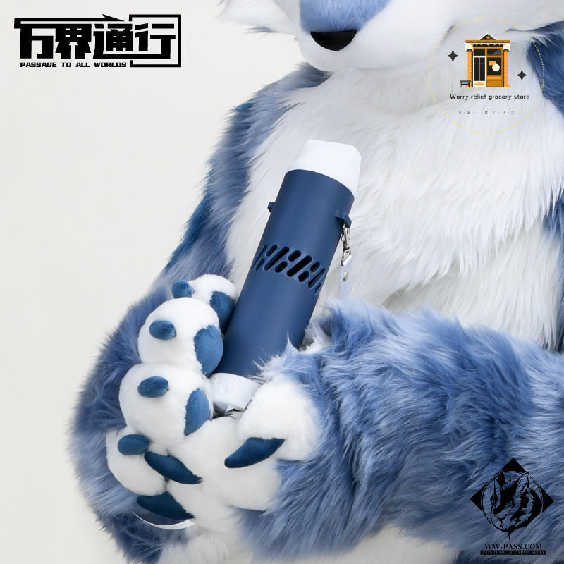 Ainuit Fan Beast ติดตั้งพัดลมปรับความเร็วลมแรง fursuit พัดลมถ่ายภาพพิเศษ ชุดระบายความร้อน เครื่องมือที่มีประโยชน์