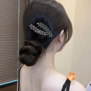 Bling Shine กิ๊บติดผมรูปข้าวสาลี Hairpin Barrettes Headwear อุปกรณ์เสริม