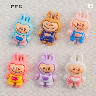 [100ชิ้นมินิขนาด] ทําเอง อุปกรณ์เรซินมินิสไตล์ลาบูเครื่องประ…