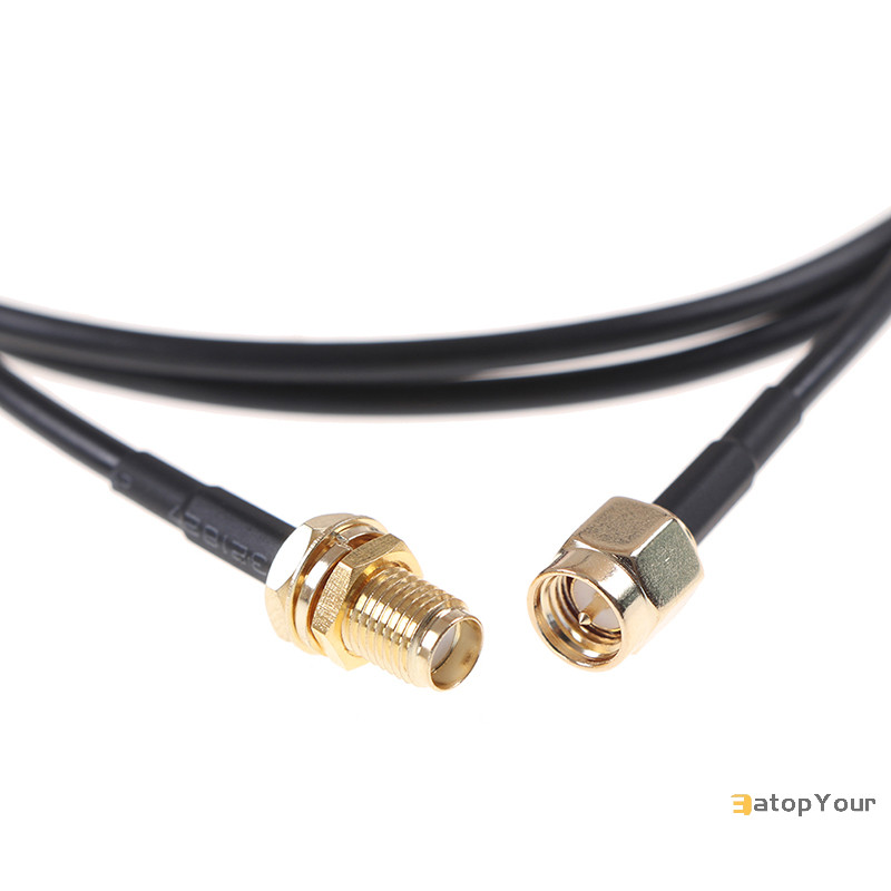 Eatopyour] 0.3-5M SMA สายชายกับหญิง RG174 RF Connector Adapter สายเสาอากาศ WIFI ใหม่ - รูปที่ 6