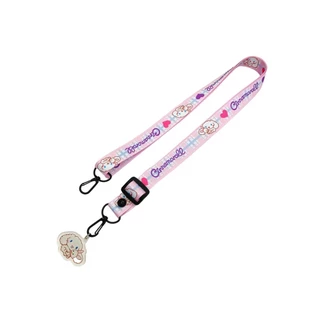 Key Badge Lanyard Kawaii Cinnamoroll Melody ID บัตรเครดิต Pass สายคล้องคอเชือกแขวนความปลอดภัยเชื่อมต่อ PieceKey อุปกรณ์เสริม