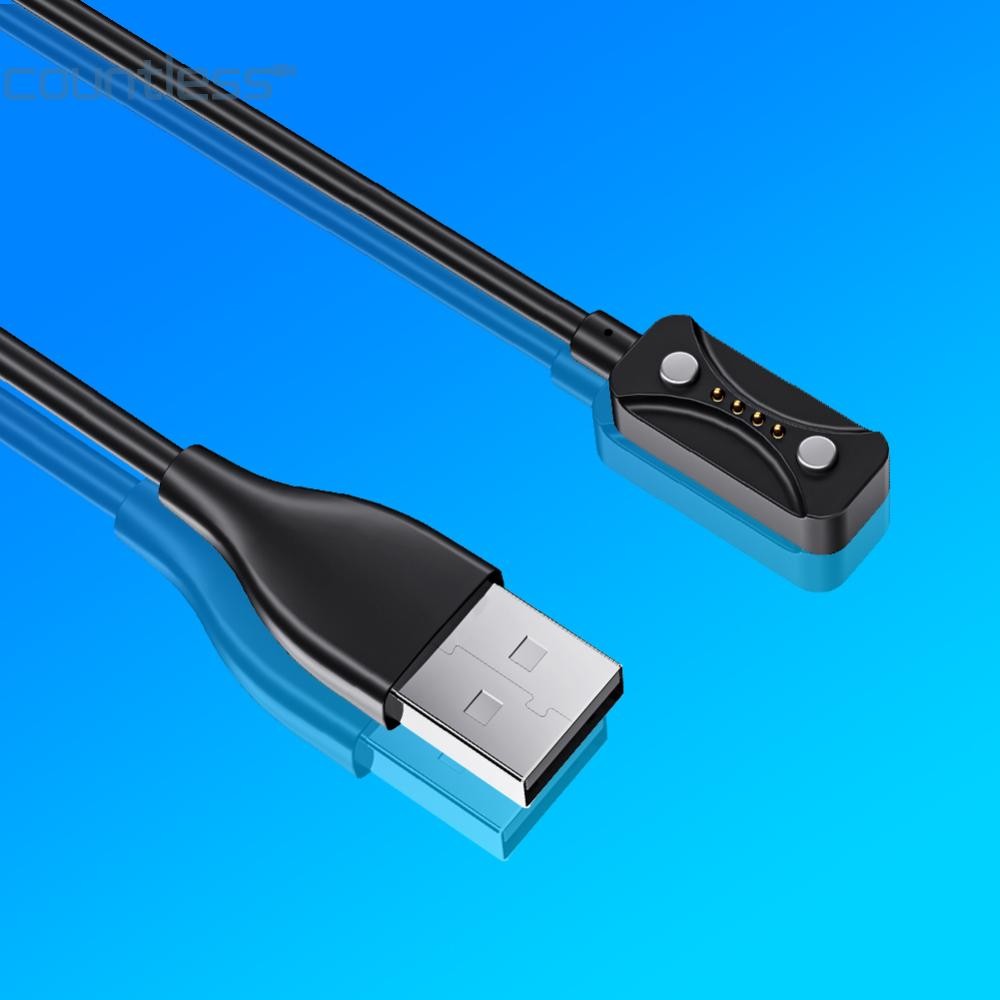 แท่นชาร์จสายชาร์จ USB แม่เหล็ก 1 ม. เหมาะสําหรับ Polar Pacer/Pacer Pro D [counterless.th]