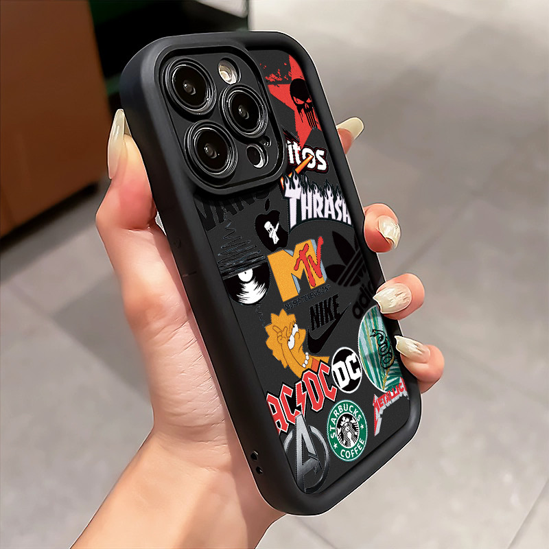 ซิลิโคนล่าสุดแฟนซีเคส Nike HP VIVO Y18 Y19s Pro Y28 Y29 5G Y29s V40 5G V40 Lite 5G V50 Y28 Fullcover