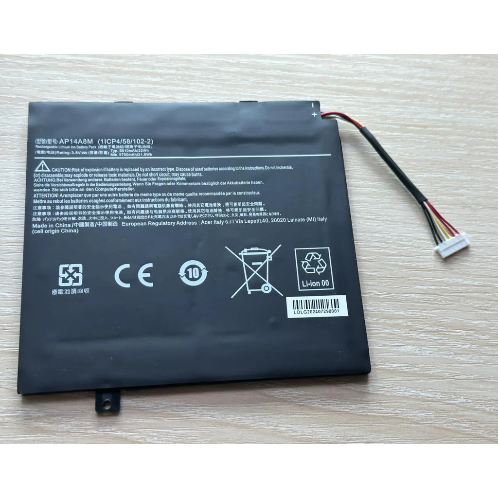 AP14A8M AP14A4M Tablet Battery for Acer Aspire Switch 10 SW5-011 SW5-012