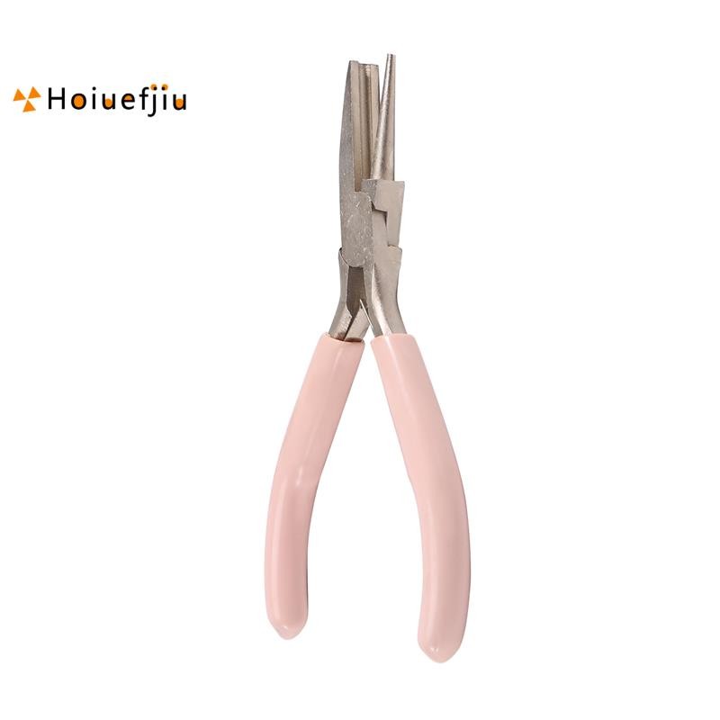 Houefjiuรอบเว้า Plier Wire Looping Plier Mini Precision Plier ลวดดัดเครื่องมือสําหรับ DIY เครื่องประ