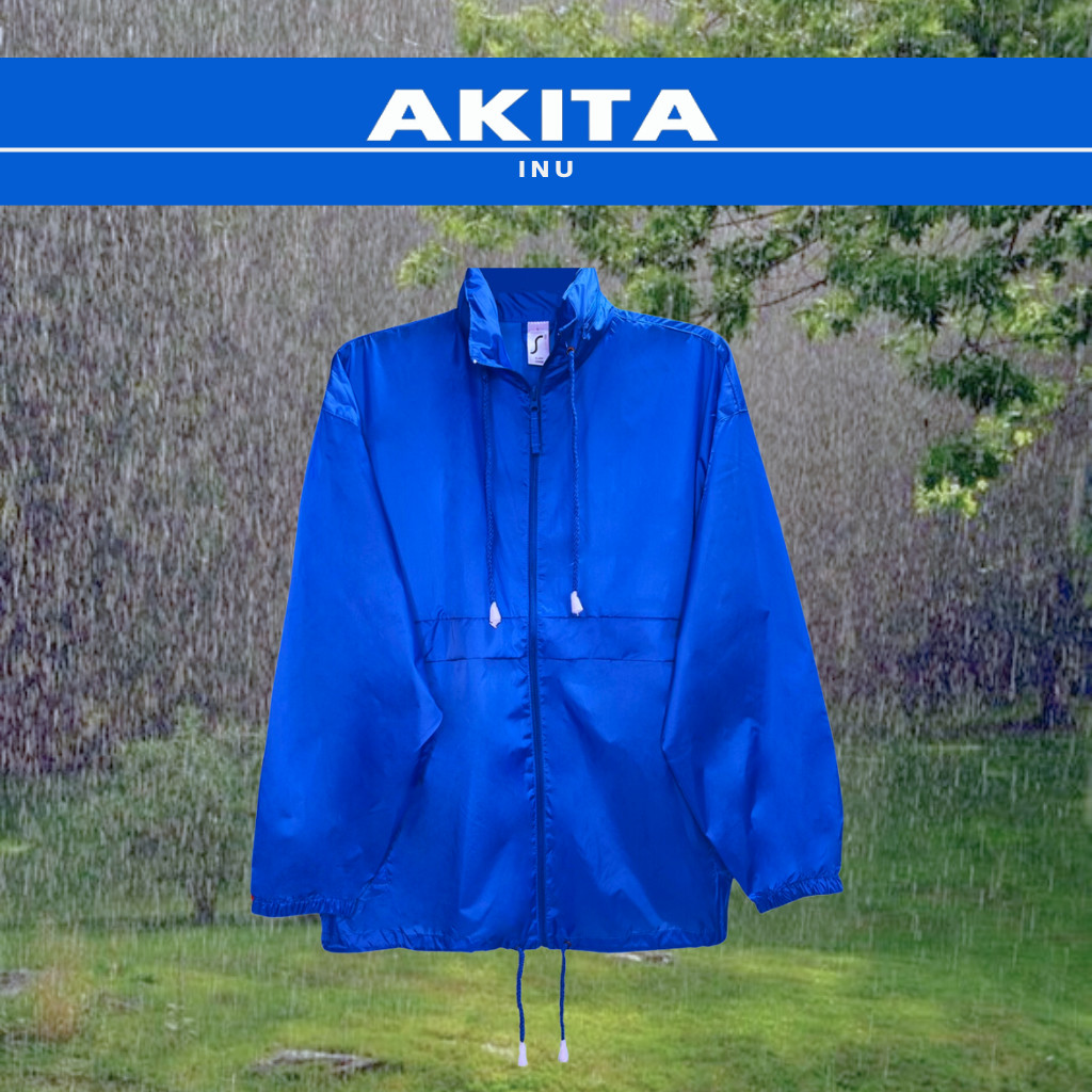 AKITA เสื้อคลุมแจ็คเก็ต กันลม/แดด/ฝน  UPF50 ผ้าร่ม ใส่ได้ทั้งผู้ชายและผู้หญิง
