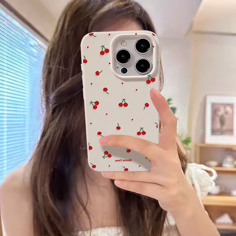 เคสโทรศัพท์สำหรับ iPhone x XS XR xsmax 11 12 13 14 15 Pro Max PLUS INS เคสซิลิโคนนิ่มแบบเต็มหน้าจอสีแดงเคสโทรศัพท์ป้องกันการตกกระแทกเคสโทรศัพท์ fdzx