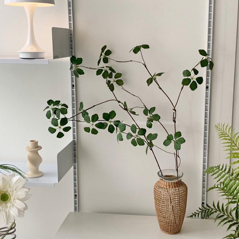 [พร้อมส่ง] Jnihouse : กิ่งไม้ประดิษฐ์ (Green leaves)(Tree)